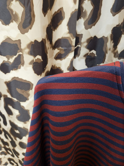 Top Nola - bordeaux/navy