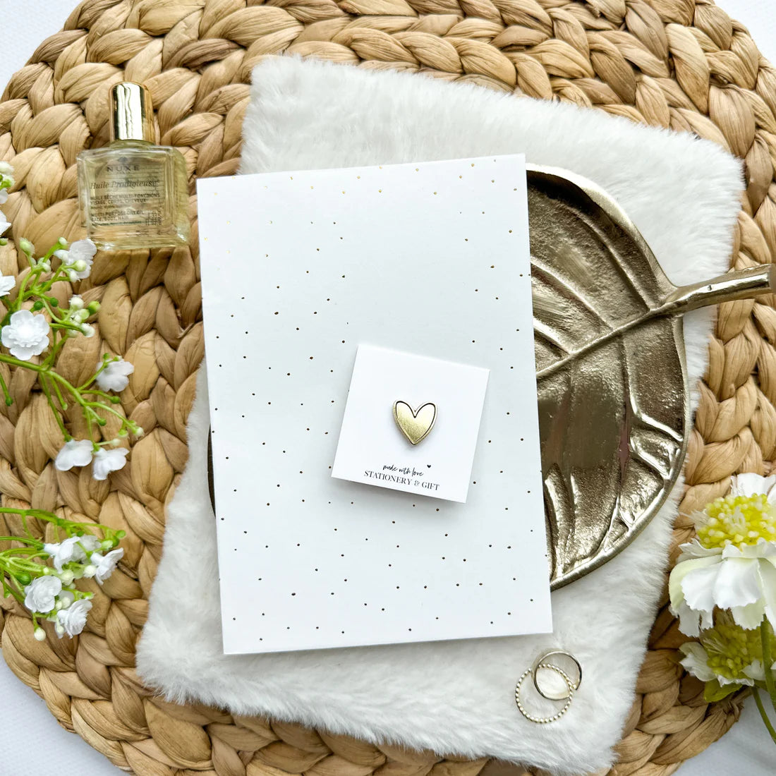 Pin/broche Mini Hartje - goud