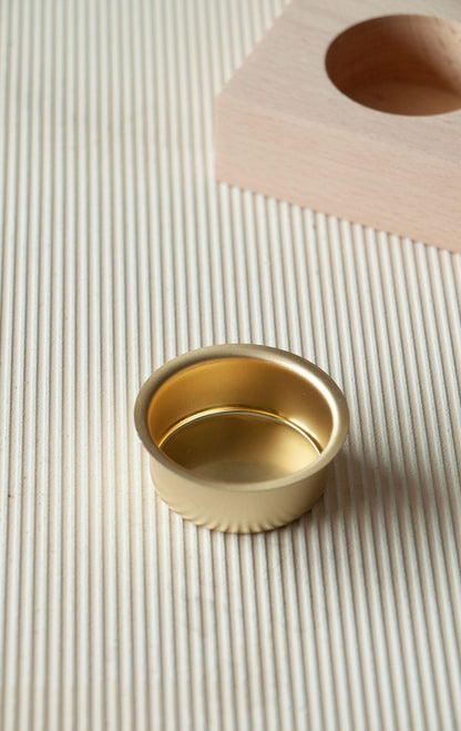 Hold it Theelichthouder - goud