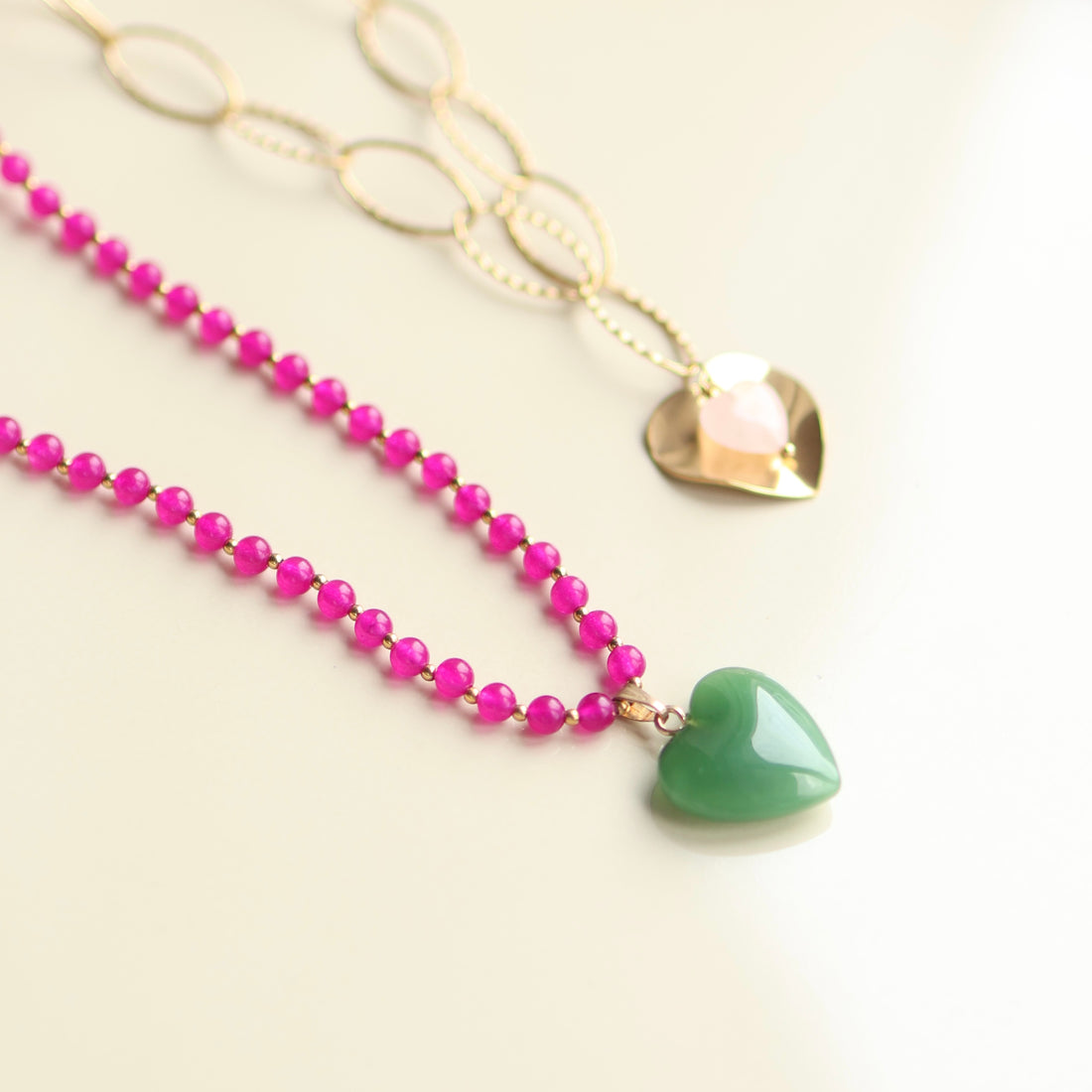 Mable Ketting Hot Pink