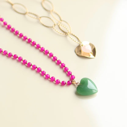 Mable Ketting Hot Pink