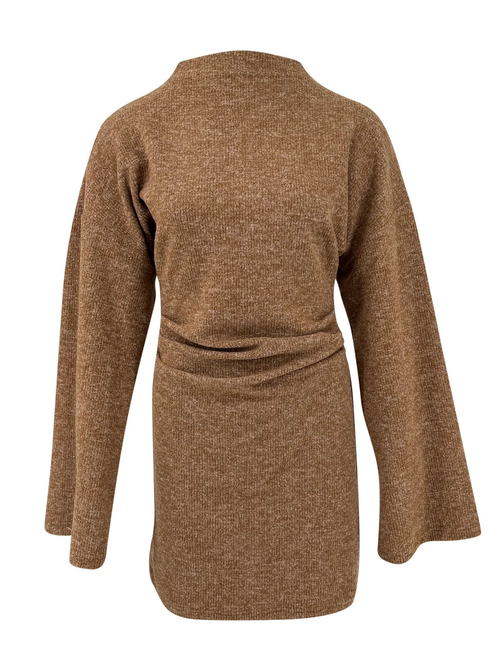 Jaida Dress - brown melange