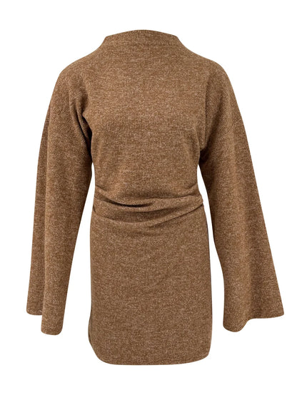 Jaida Dress - brown melange