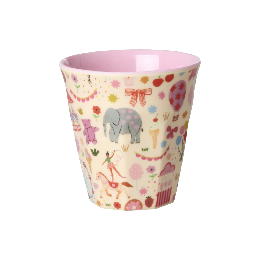 Rice Kleine Beker  Fun Fair - pink