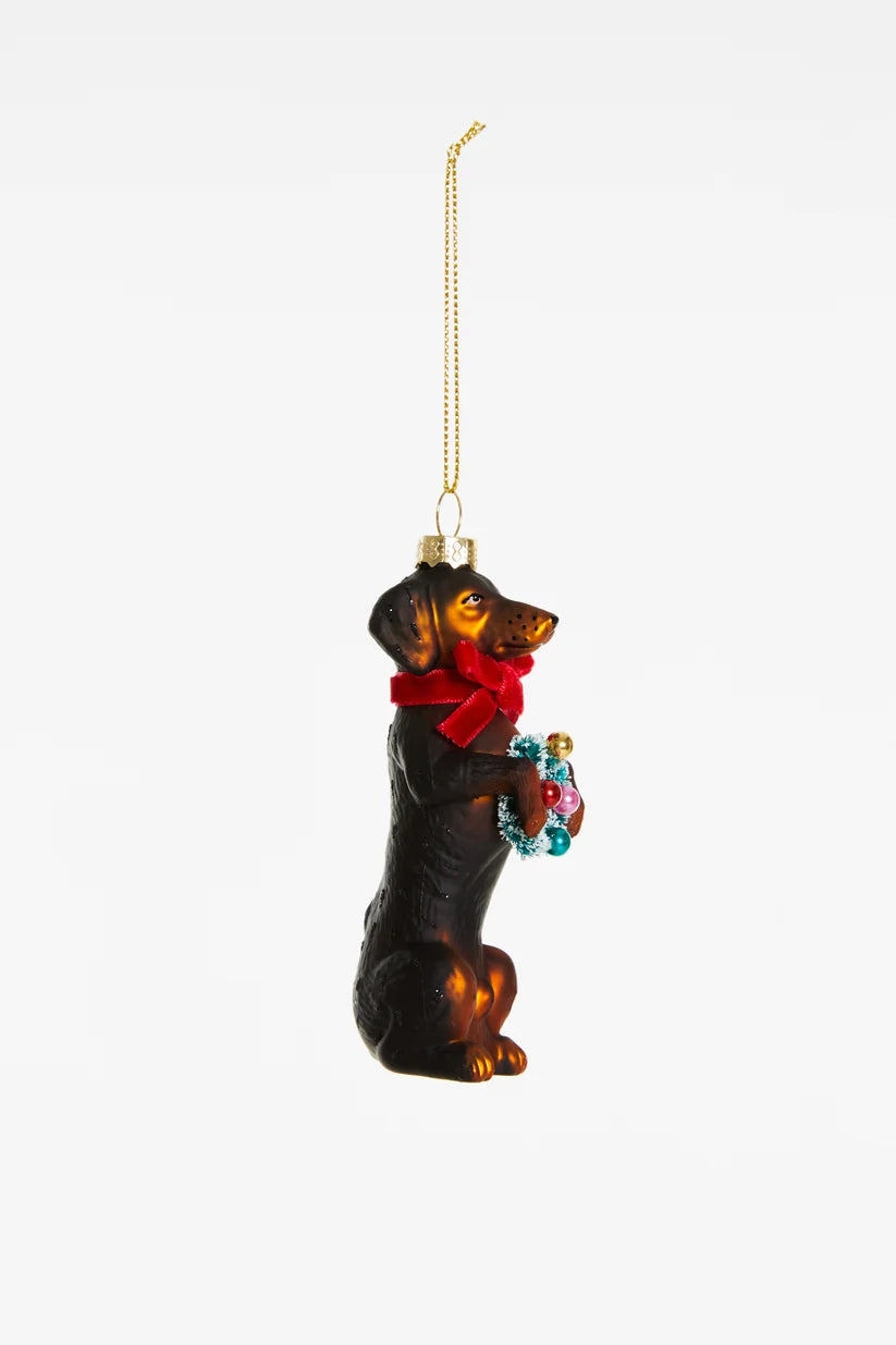 Kerstornament Teckel