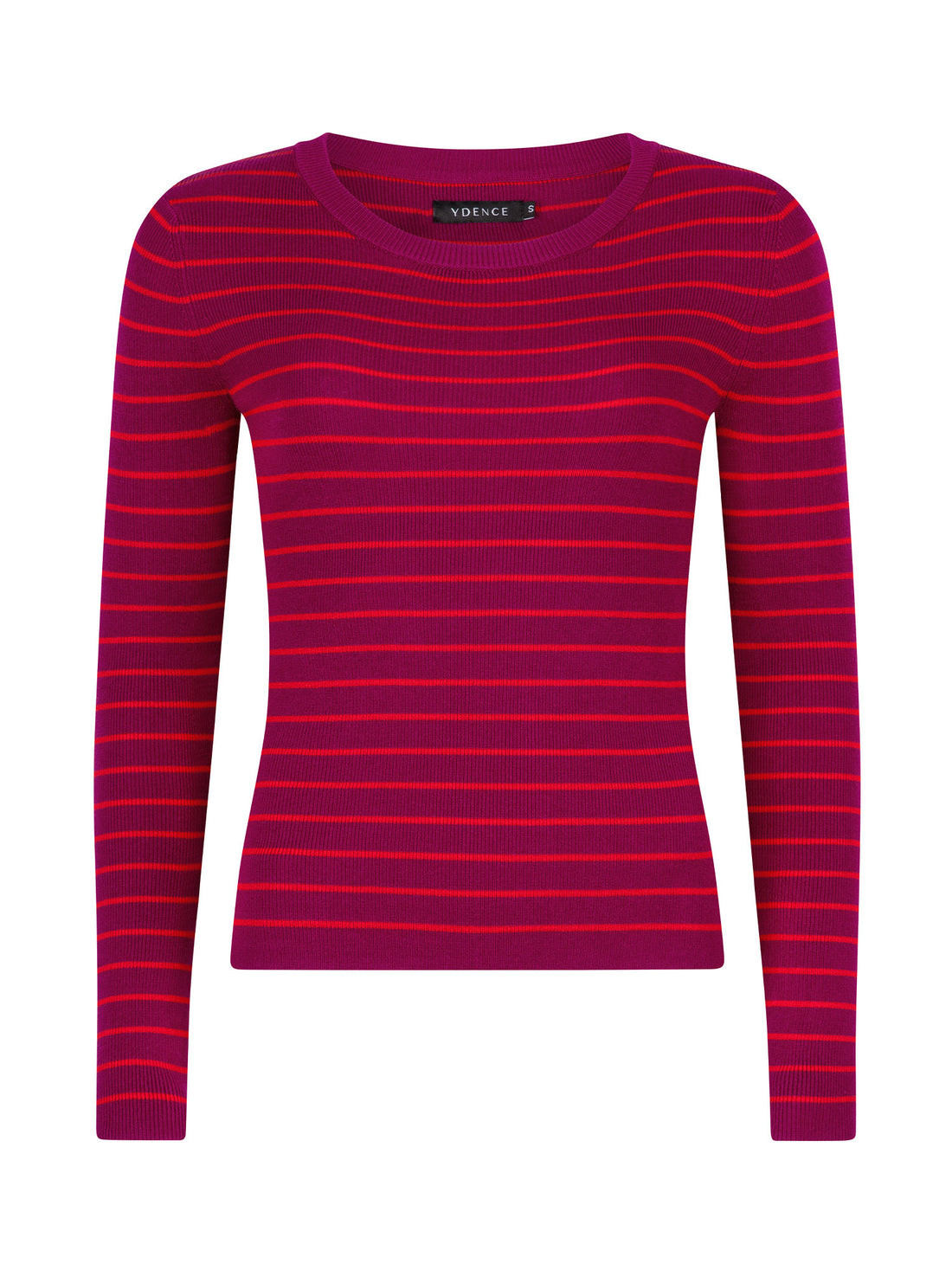 Ydence Knitted Top Devina - fuchsia purple