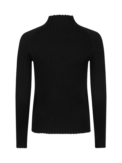 Ydence Knitted Top Kit - black