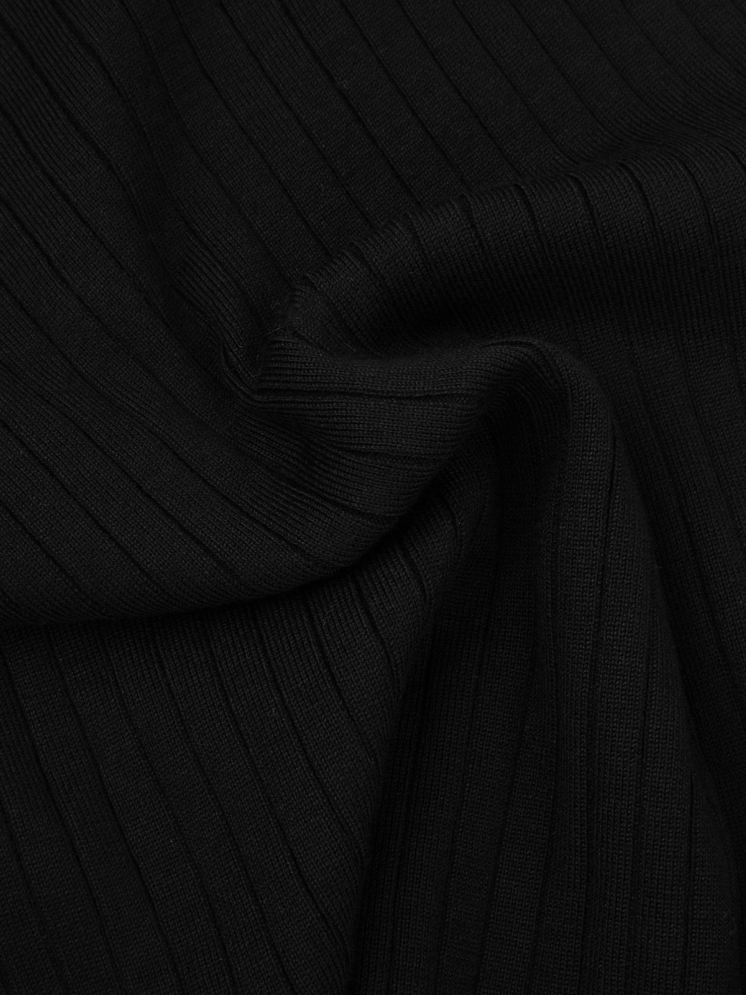 Ydence Knitted Top Kit - black