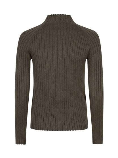 Ydence Knitted Top Kit - mud