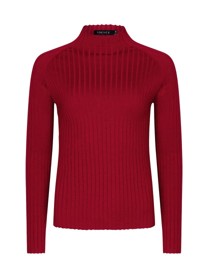 Ydence Knitted Top Kit - red