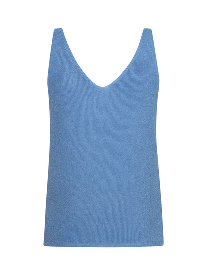 Knitted Top Lux - blue