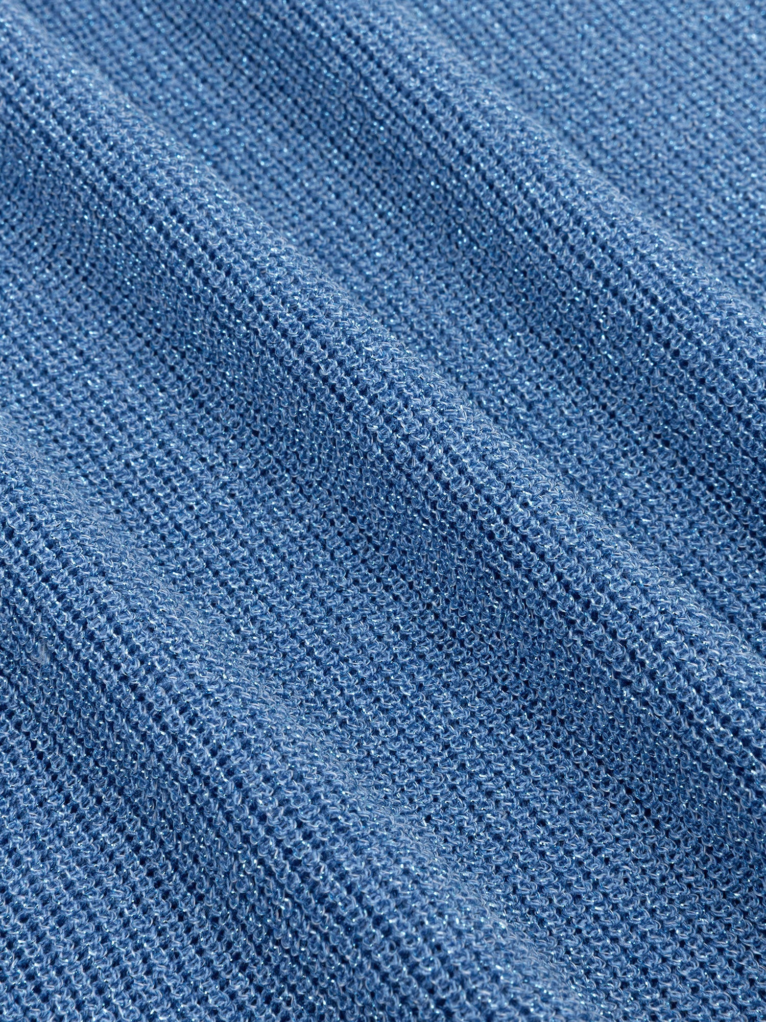 Knitted Top Lux - blue