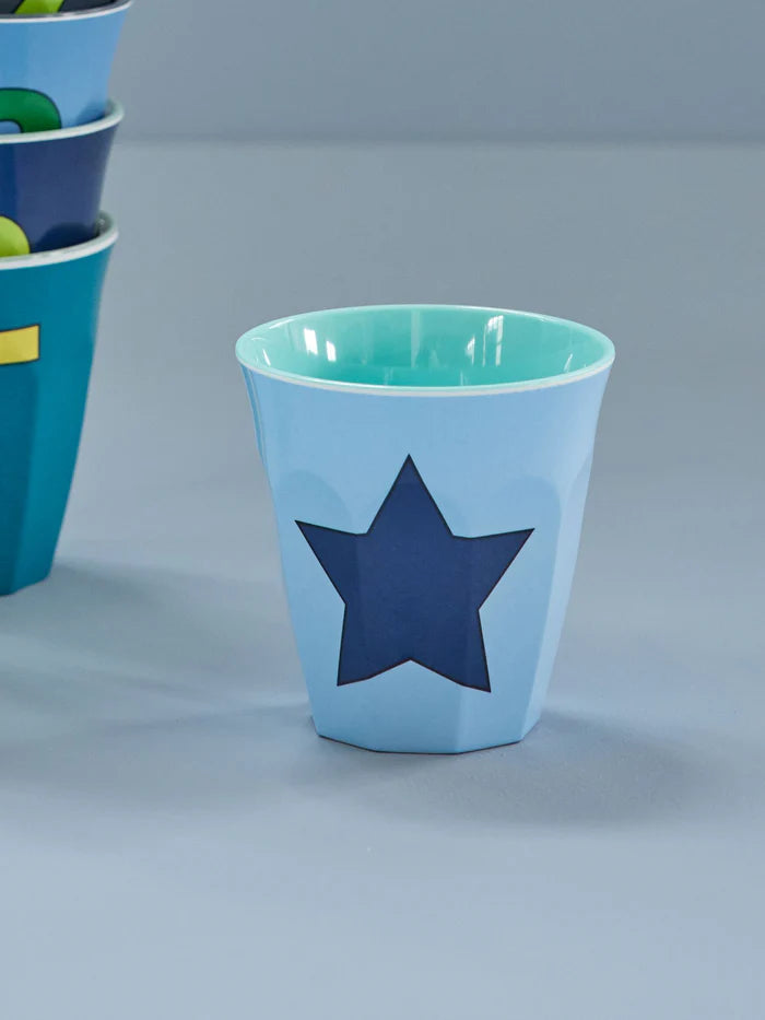 Rice Beker Ster - blauw