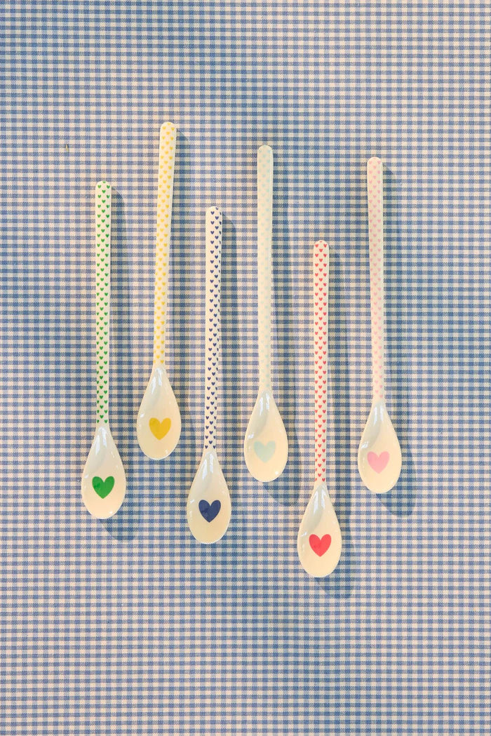 Rice Latte macchiato lepel - Favorite Hearts Print