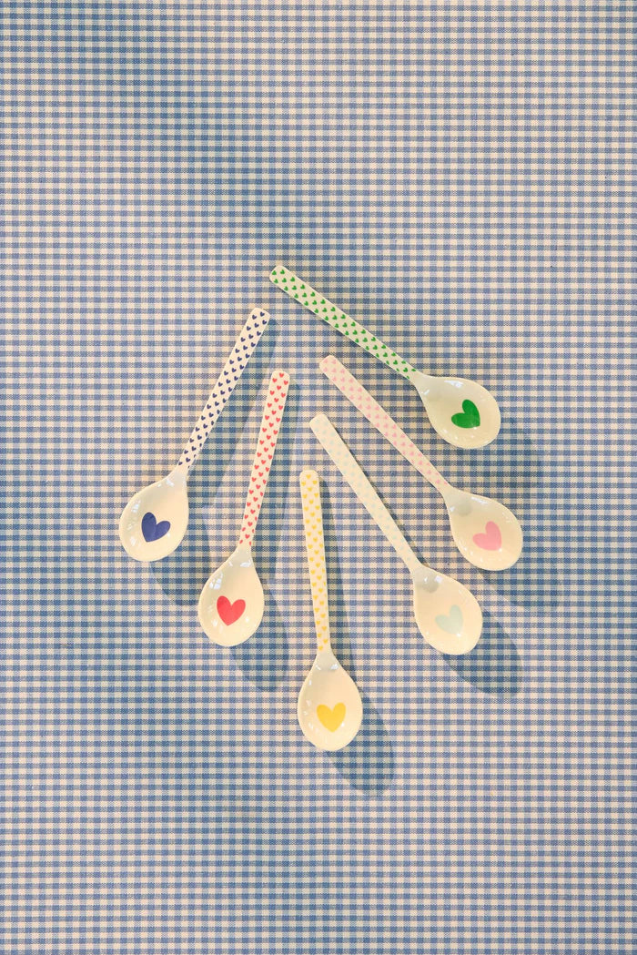 Rice Theelepeltje - Favorite Hearts Print