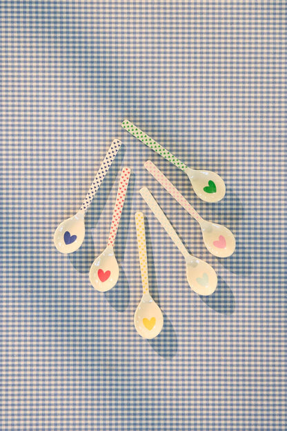 Rice Theelepeltje - Favorite Hearts Print