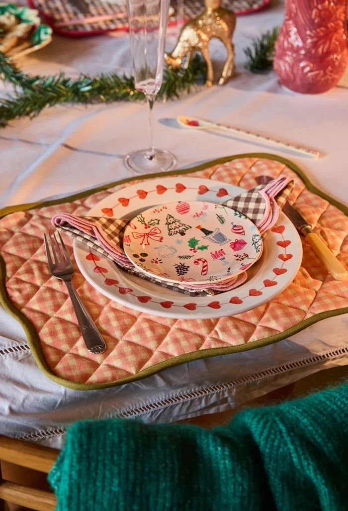 Rice Klein Rond Bordje - christmas galore