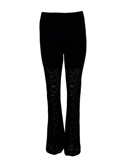 Moostwanted Broek Suze - zwart kant