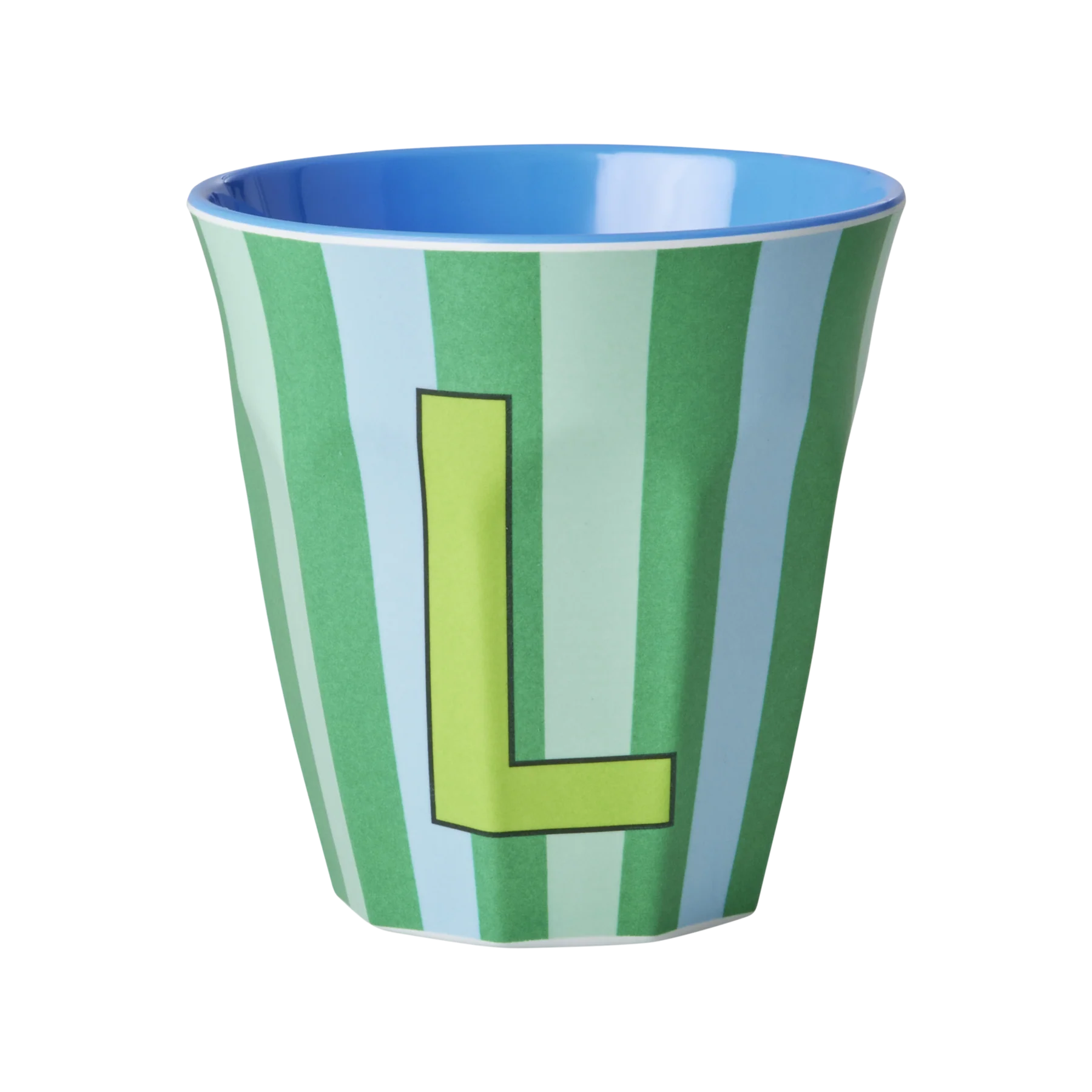 Rice Beker - Groen - L - Stripes