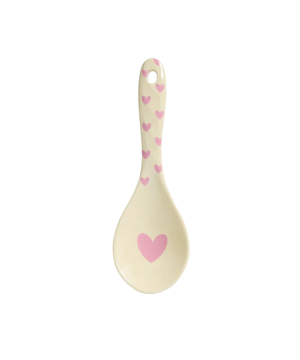 Rice Salade lepel - Favorite Hearts Print