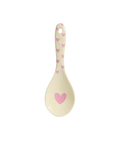 Rice Salade lepel - Favorite Hearts Print