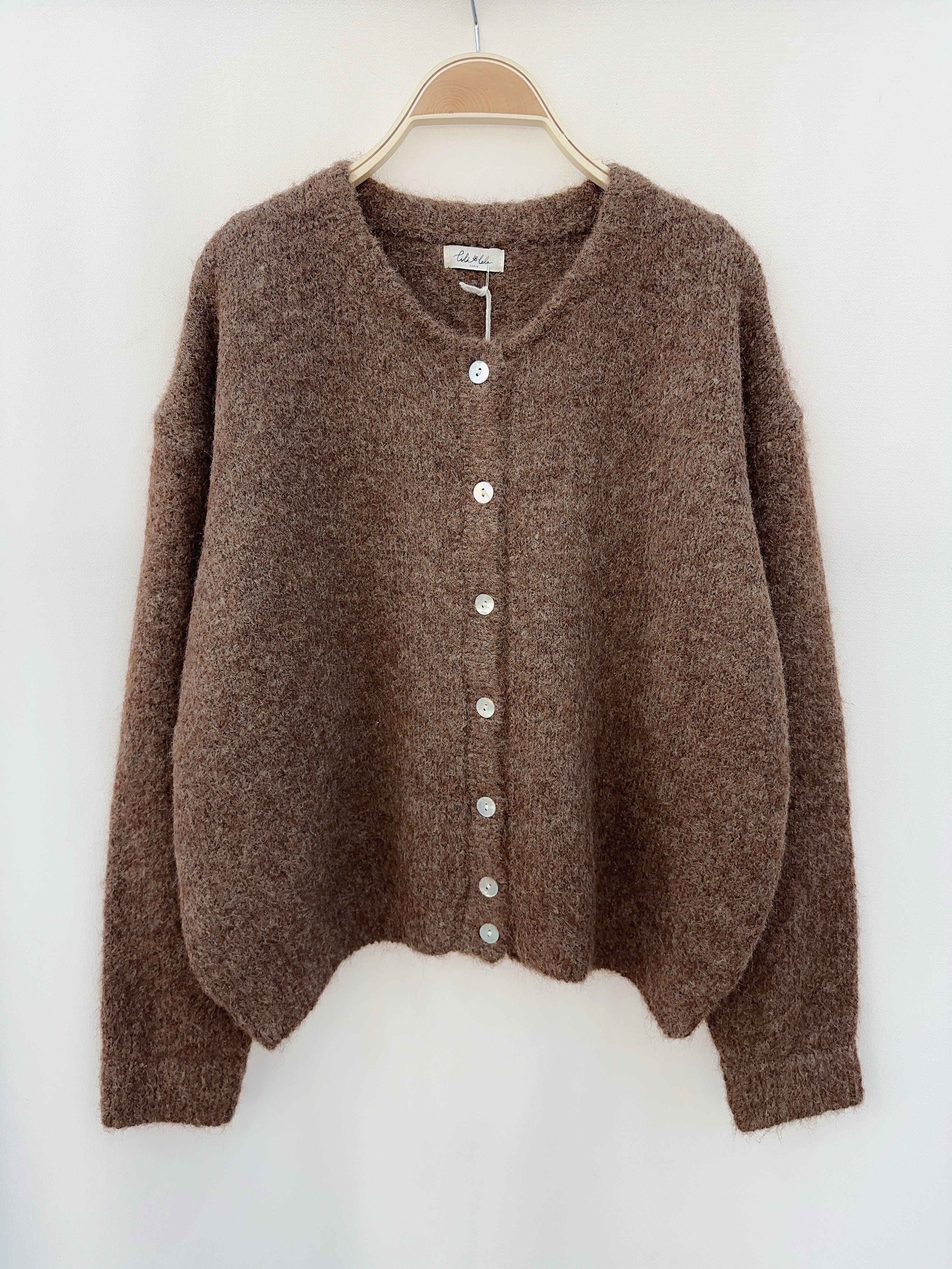 Vestje LiliLala - bruin