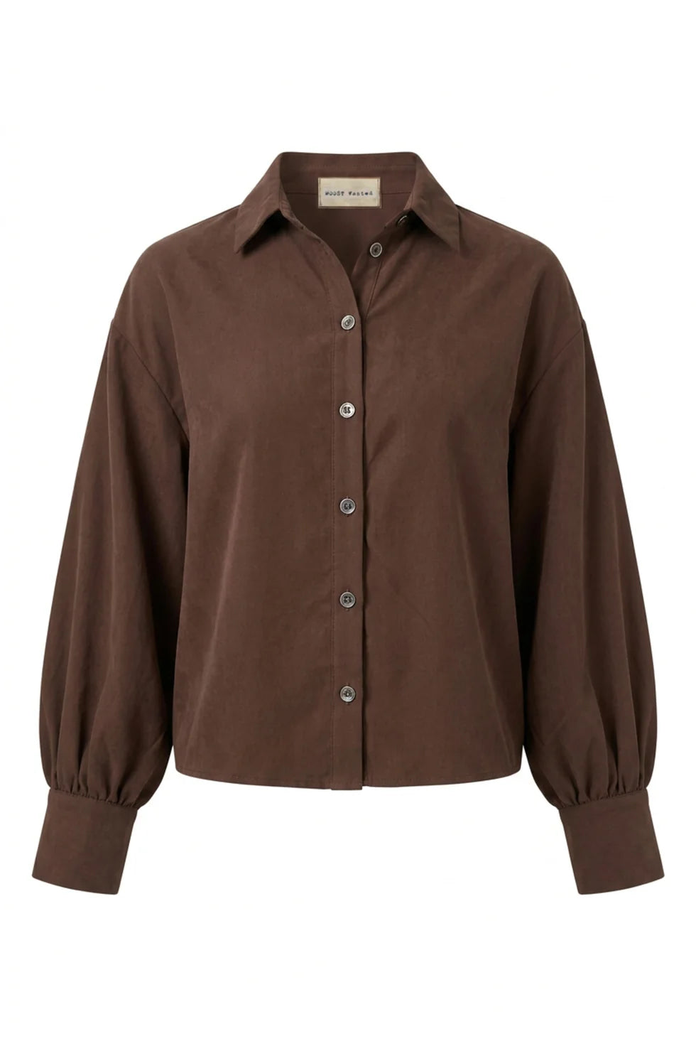 Saloon Blouse - dark brown