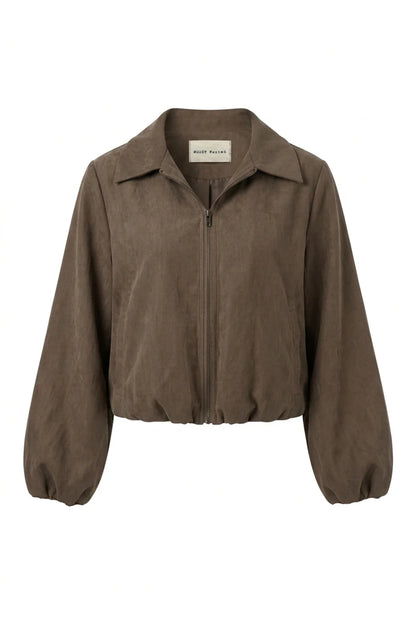 Bondi Puff Jacket - taupe