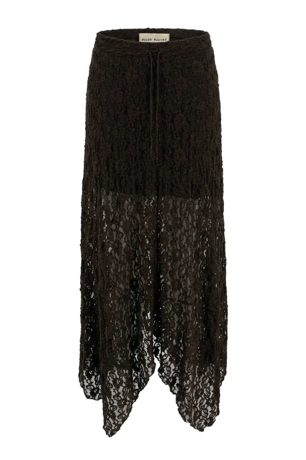 Luna Lace Skirt - dark brown