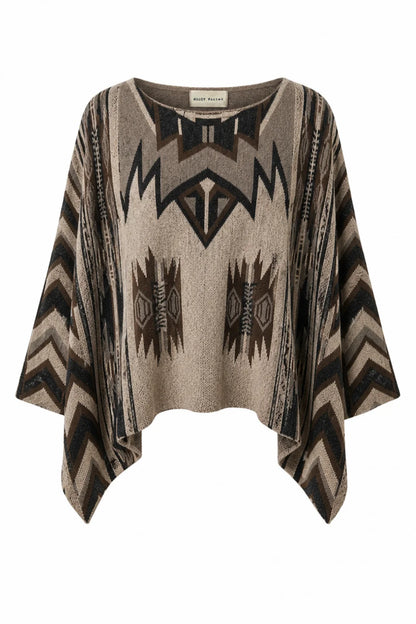 Lainey Poncho - beige