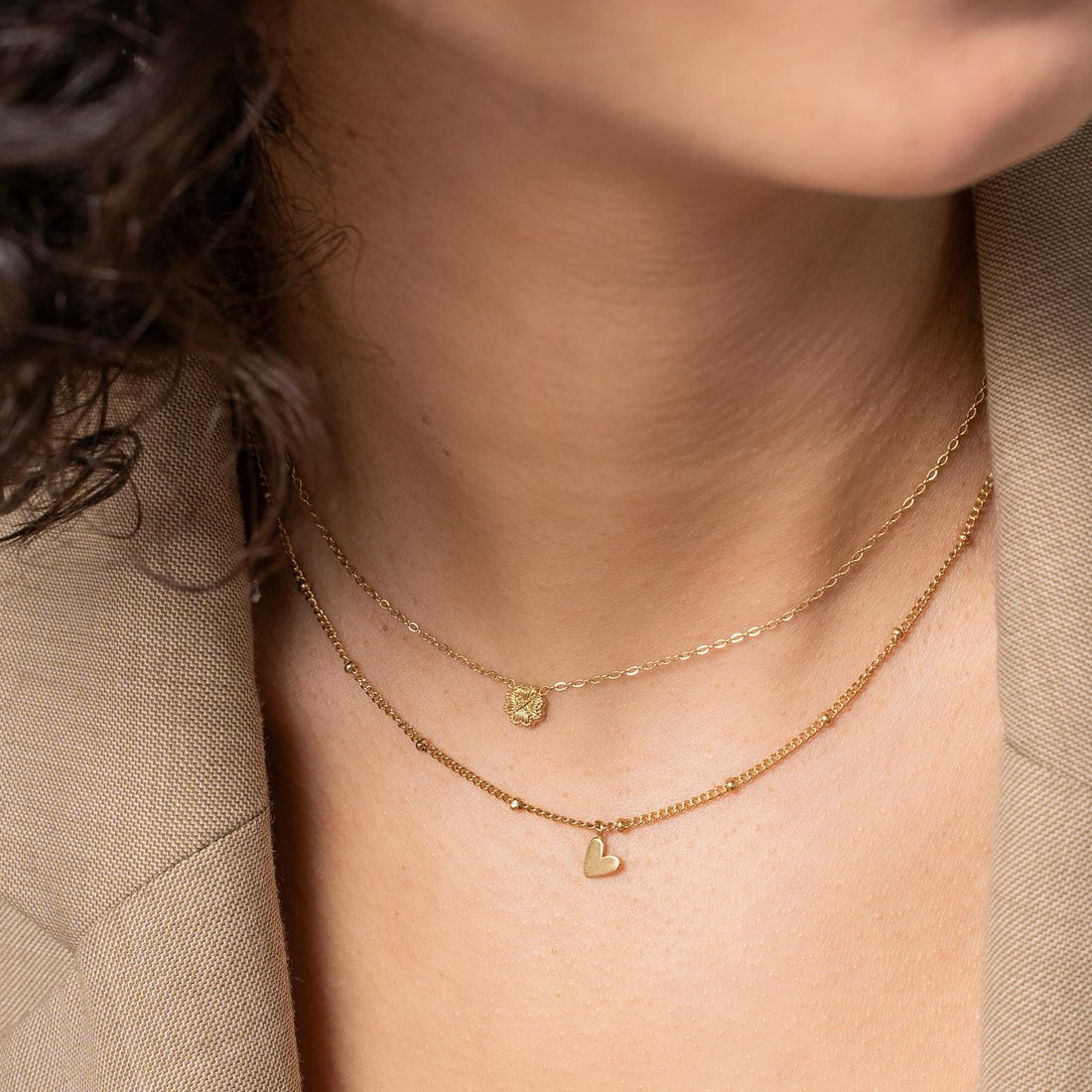 Ketting Tilted Heart