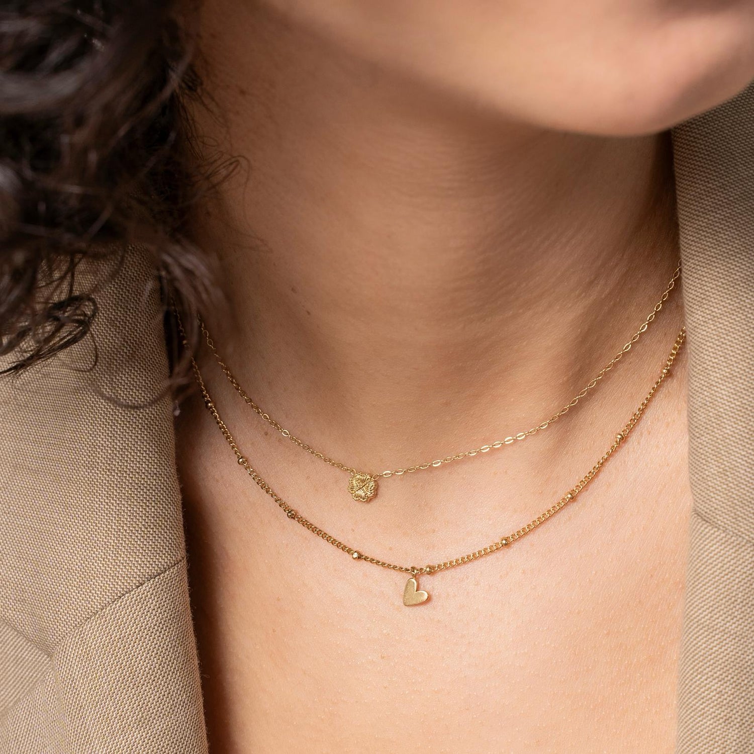 Ketting Tilted Heart