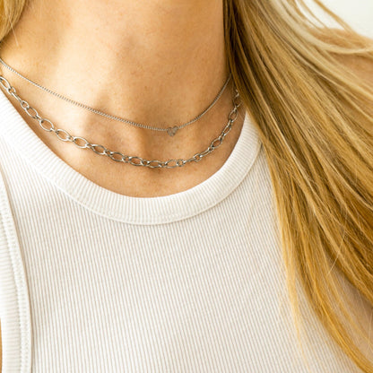 Ketting Flamed Heart