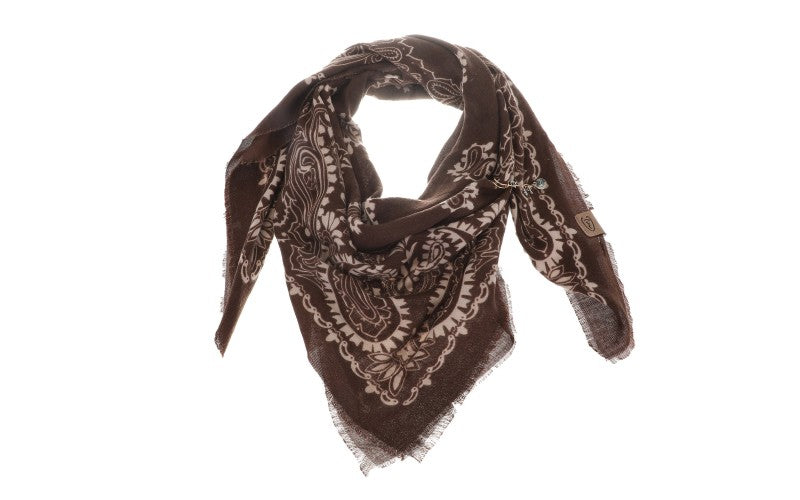 Sjaal Avize - bruin