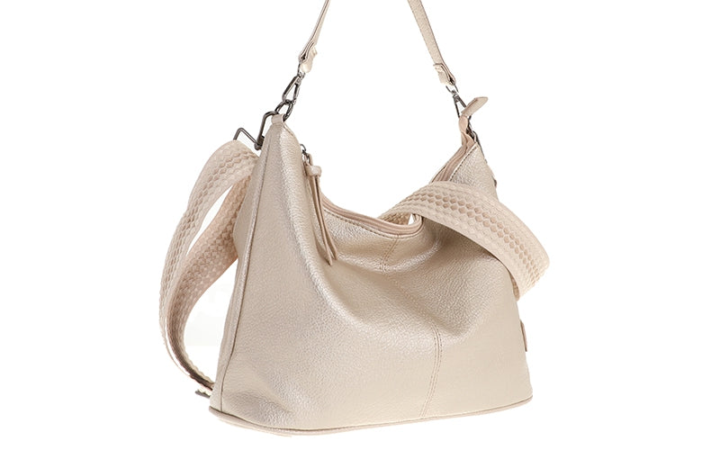 Schoudertas Palma - champagne