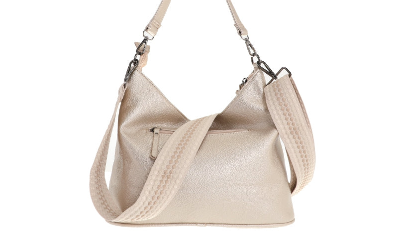 Schoudertas Palma - champagne