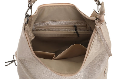 Schoudertas Palma - champagne