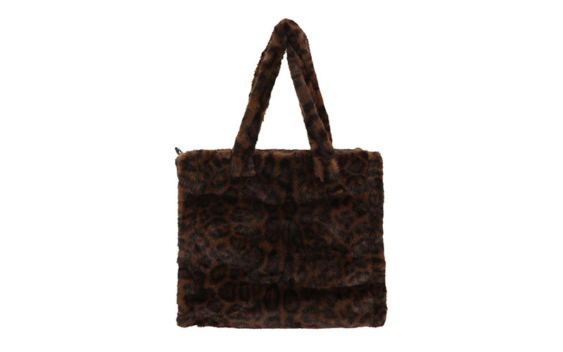 Shopper Monterosa - panter bruin