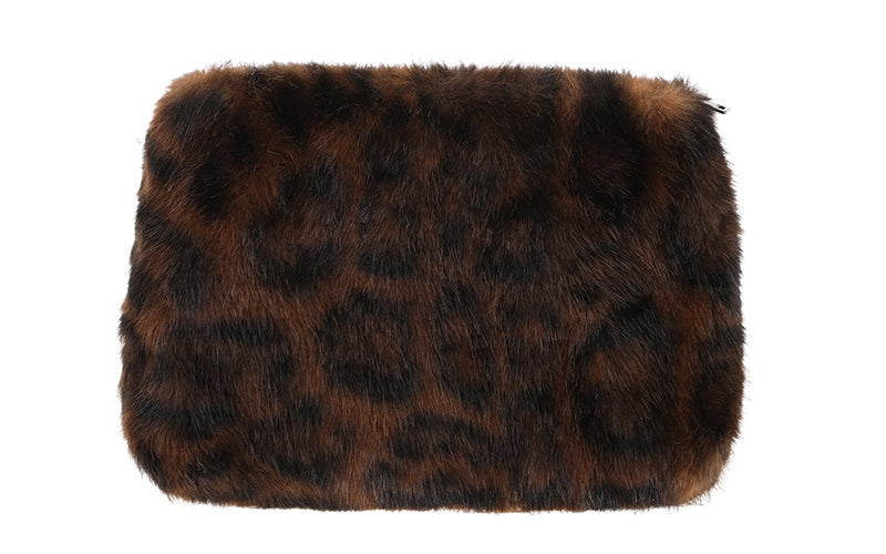 Make-up Tasje Borno - panter bruin