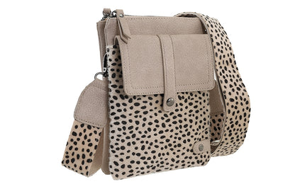 Telefoontasje Tyler - khaki dot