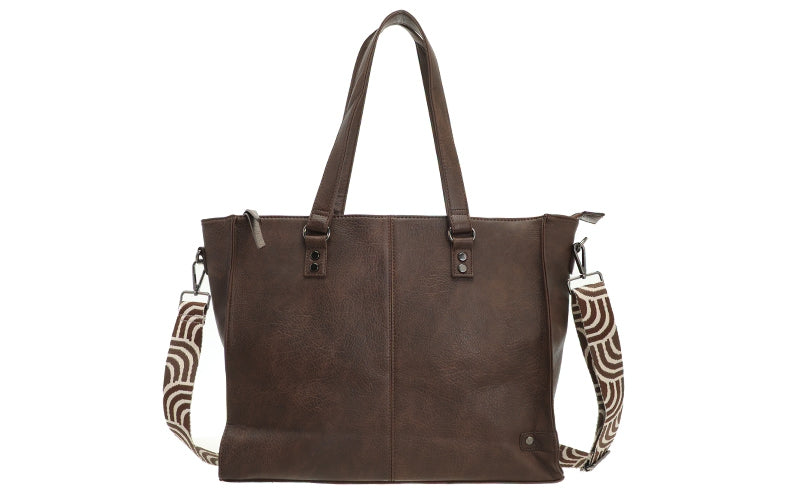 Shopper/Schooltas Veghel - browny