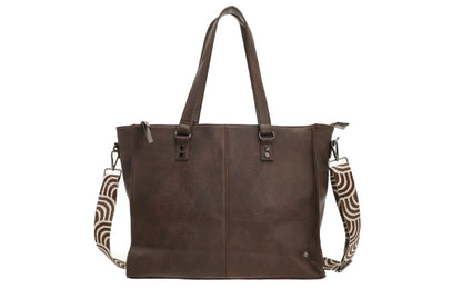 Shopper/Schooltas Veghel - browny