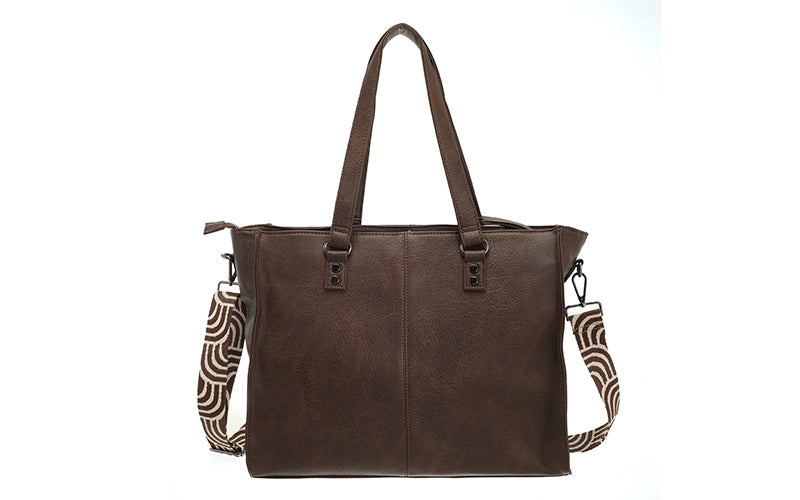 Shopper/Schooltas Veghel - browny
