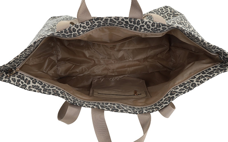 Shopper/Strandtas San Pedro - natural panter