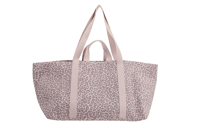 Shopper/Strandtas San Pedro - lichtroze panter