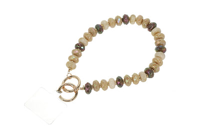 Telefoonbandje Peony - naturel