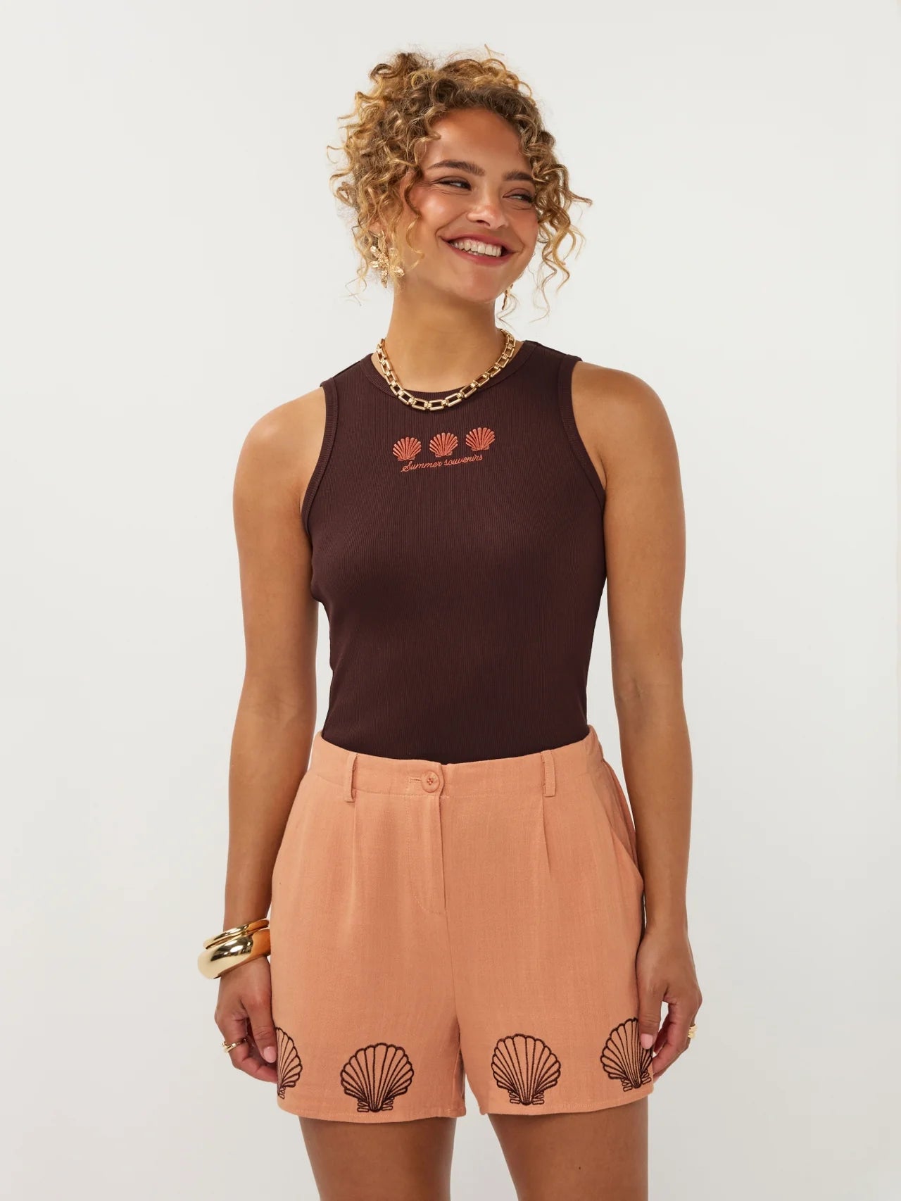 Top Sea Shells - brown