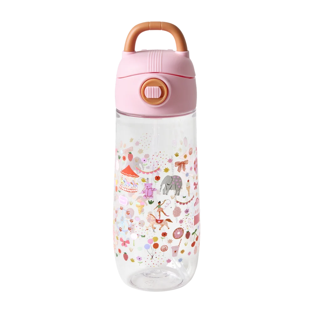 Drinkfles Fun Fair - roze