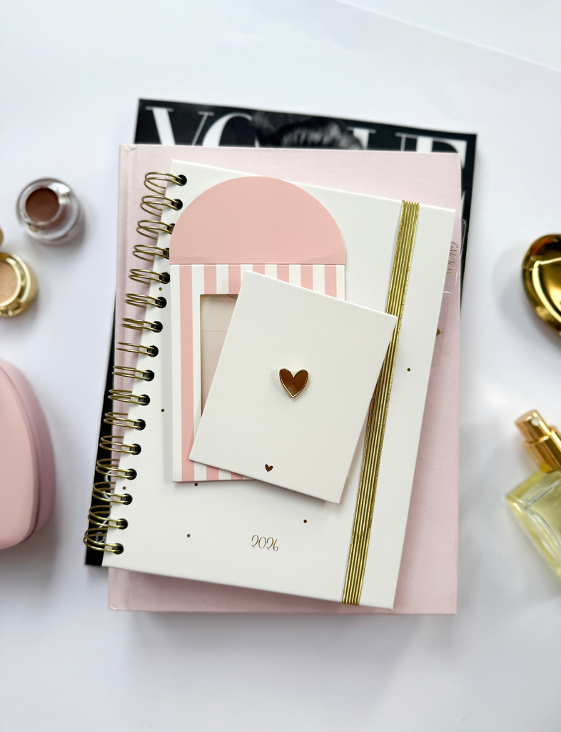 Pin in geschenkverpakking | Hartje van goud