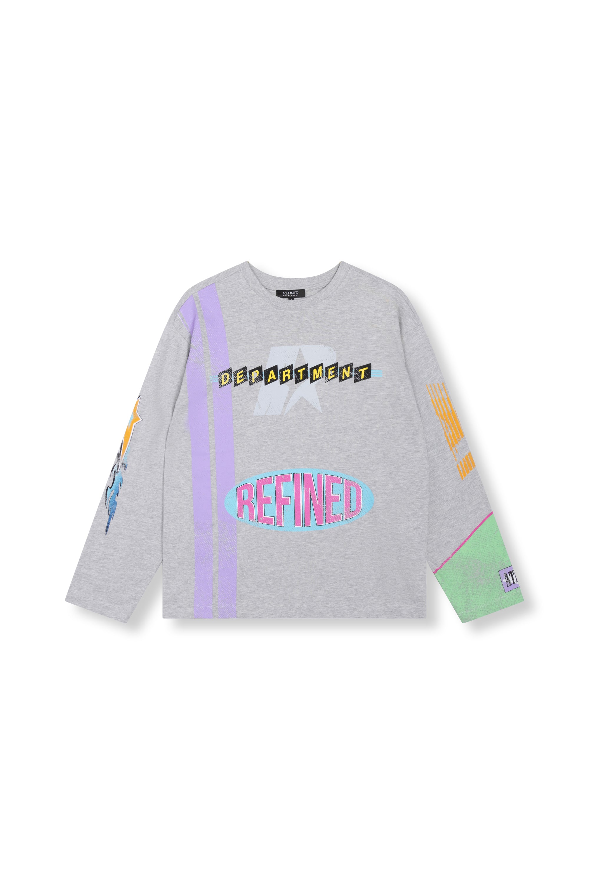 Longsleeve Winnie - grey melange